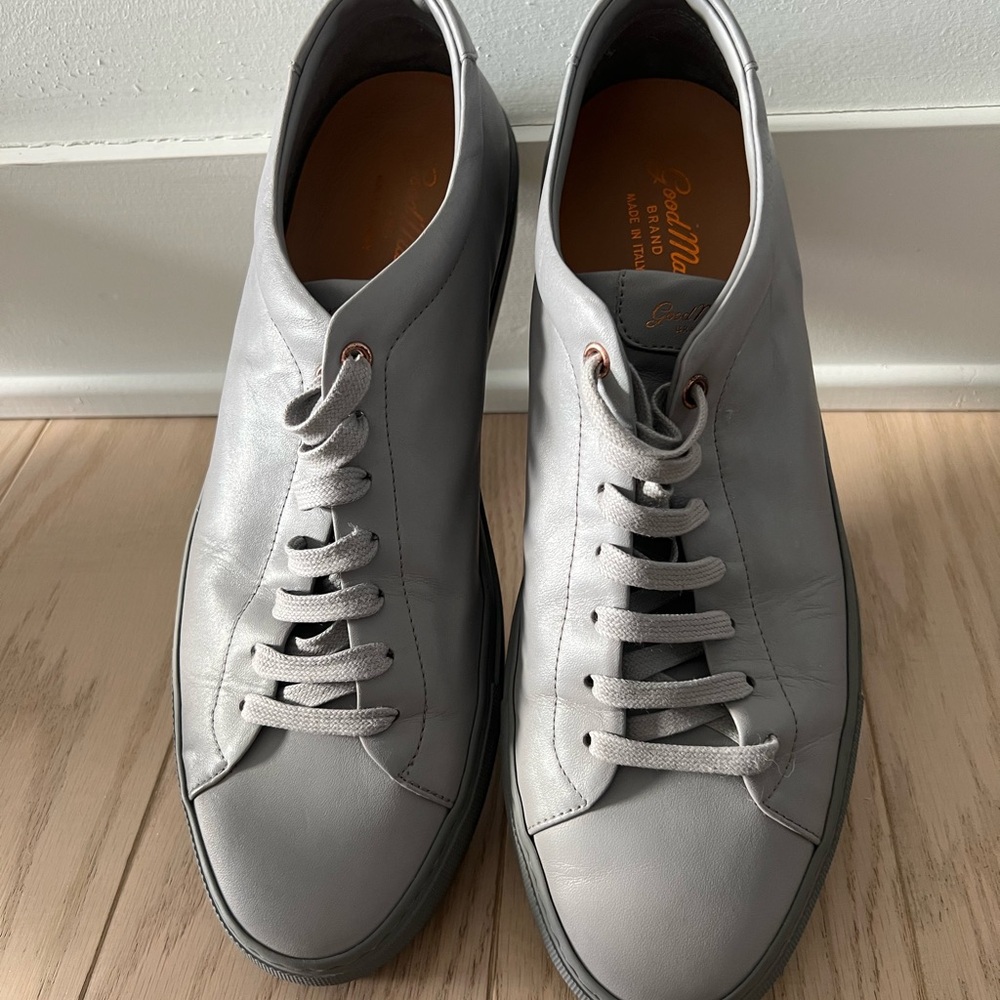 Good Man Mens Leather Sneakers